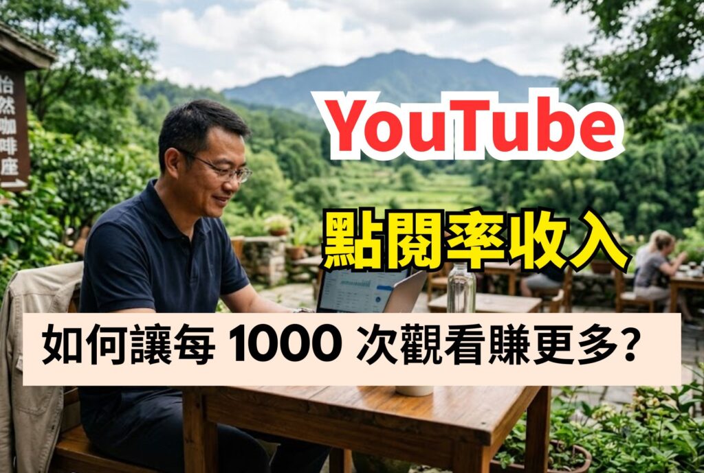 youtube 點閱率 收入