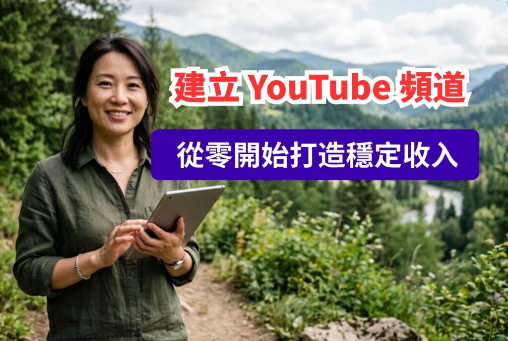 建立youtube頻道