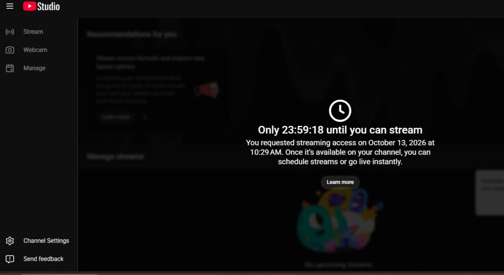 YouTube直播